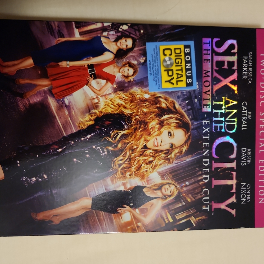 "Sex in the city" the movie, extended cut DVD